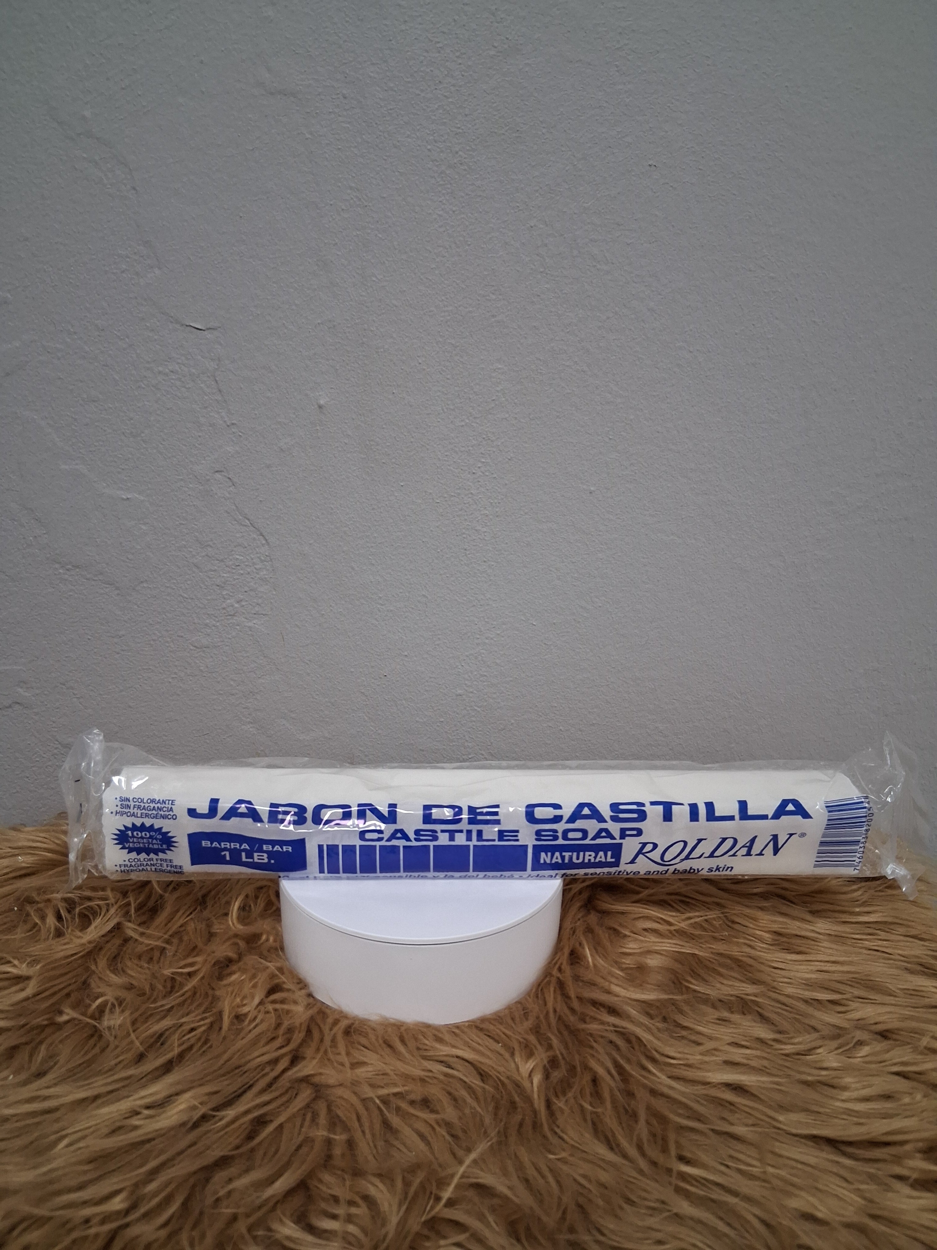 Jabón Castilla Barra