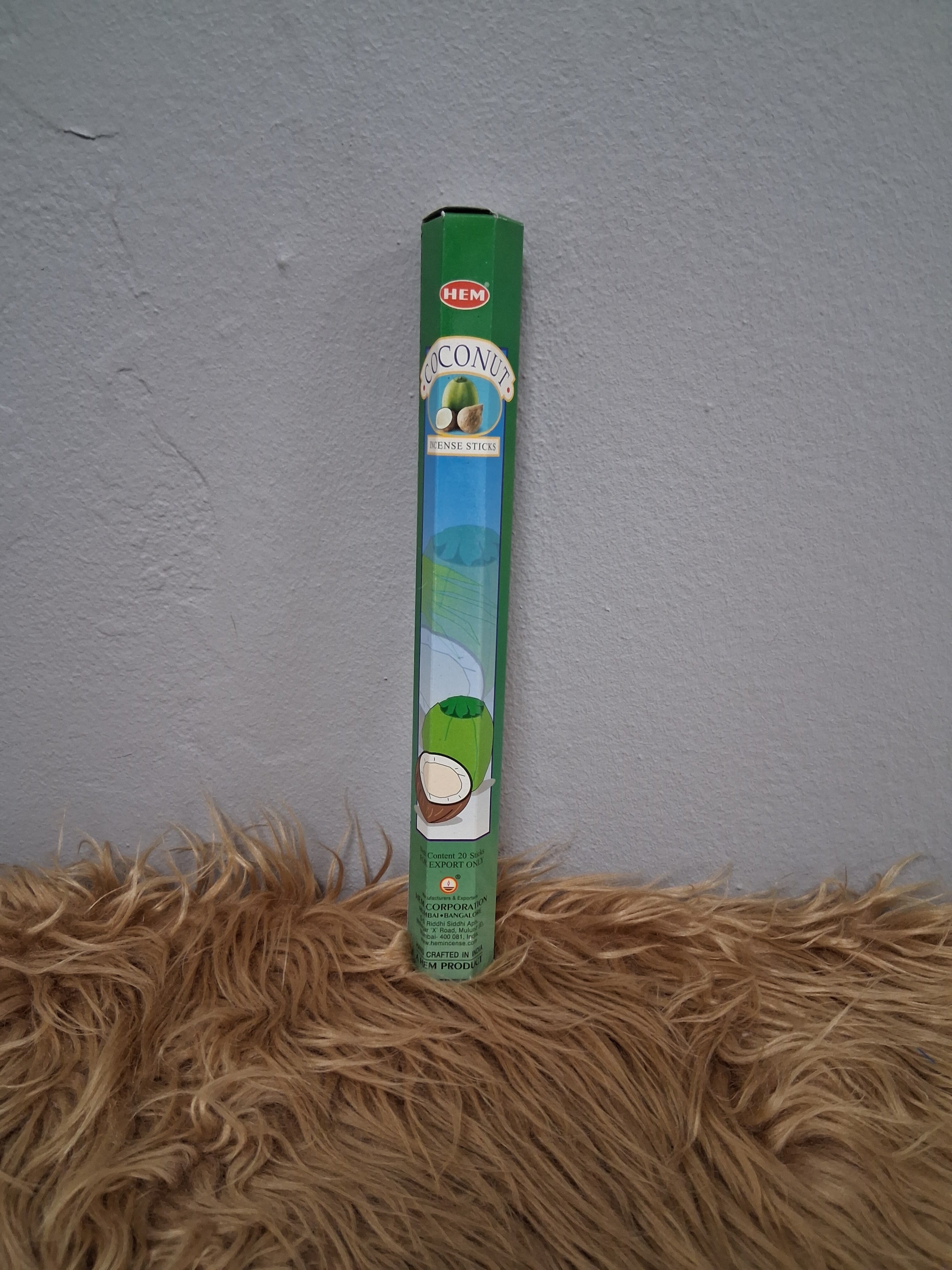 Incienso stick Coconut