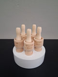 Set 5 Pilónes Madera Peq