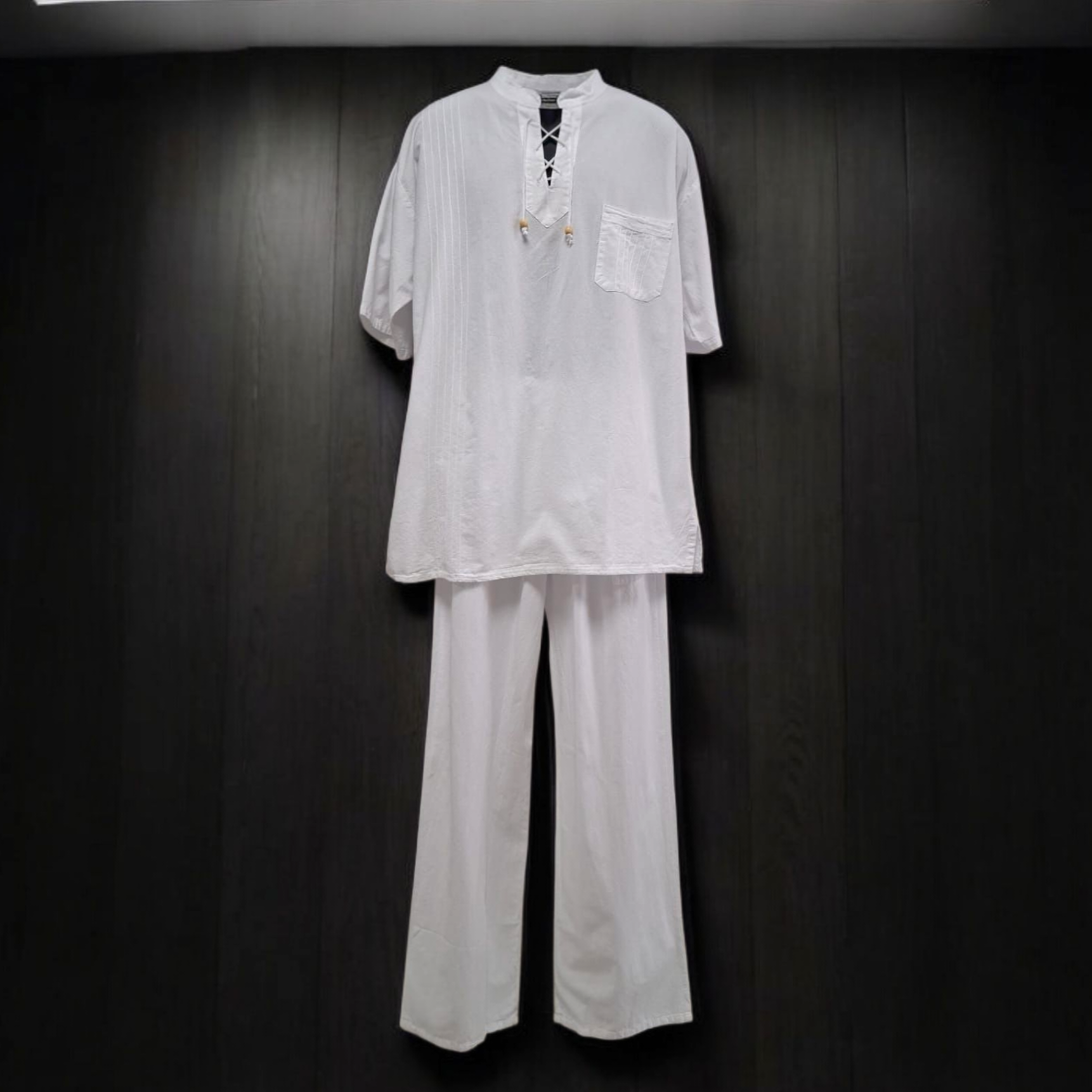 Set Hombre manga corta/cordon