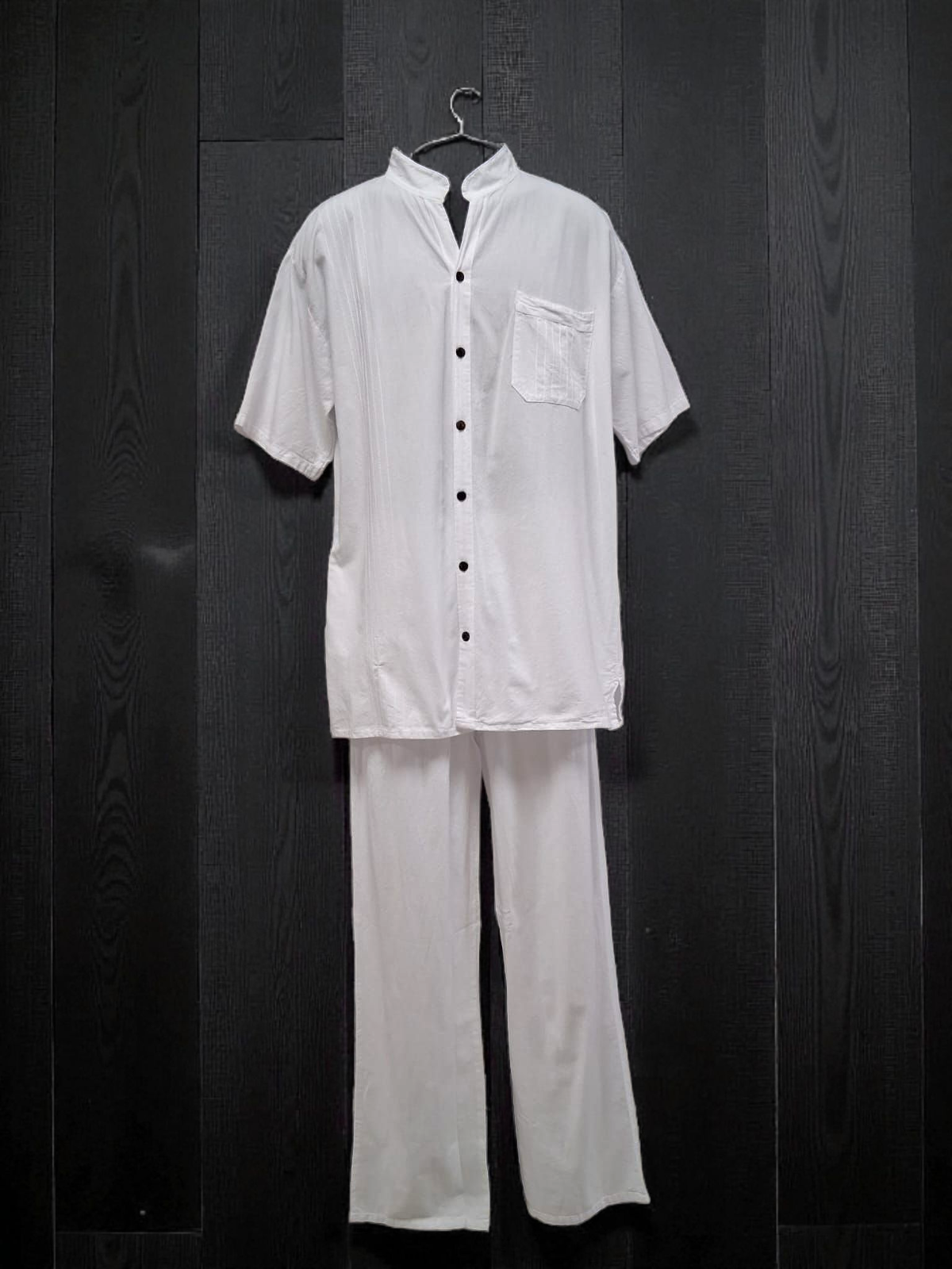 Set Hombre manga corta/botones