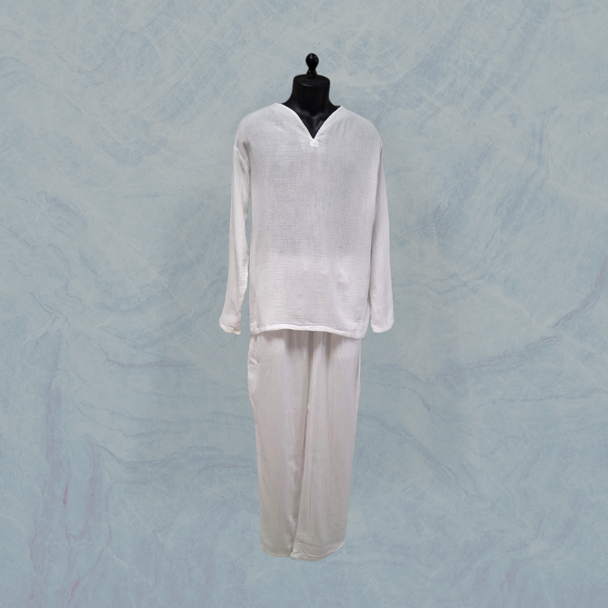 Set Hombre manga larga cuello V