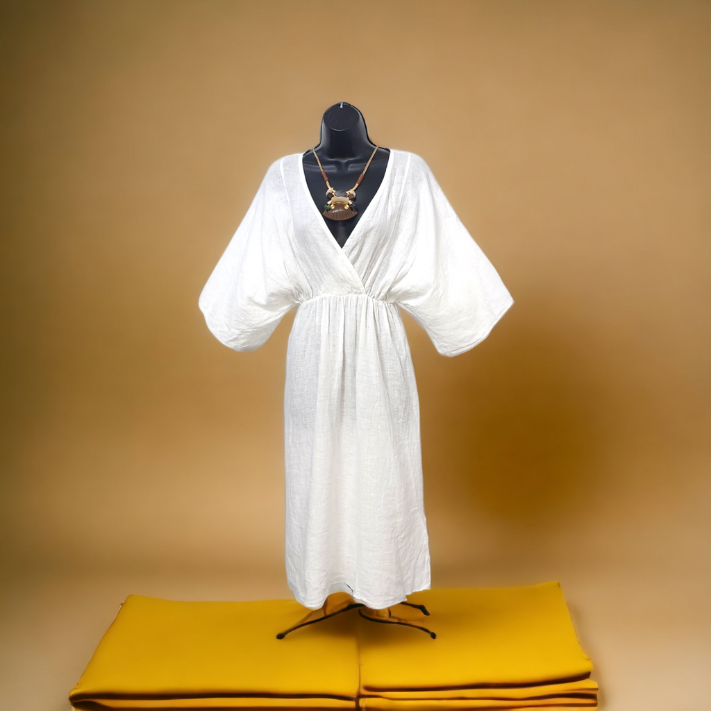 Traje en Lino manga 3/4